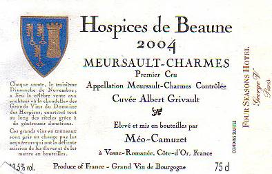 Hospices de Beaune Cuvée Albert Grivault